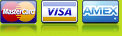 We accept: Visa, MasterCard, American Express
