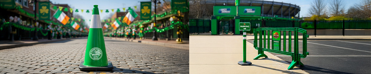 Green Cones, Team Colors, and Why March Crowd Control Actually Matters