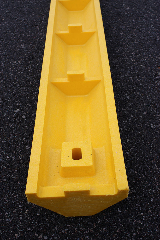 Ultra 6' Plastic Parking Block Traffic Cones For Less
