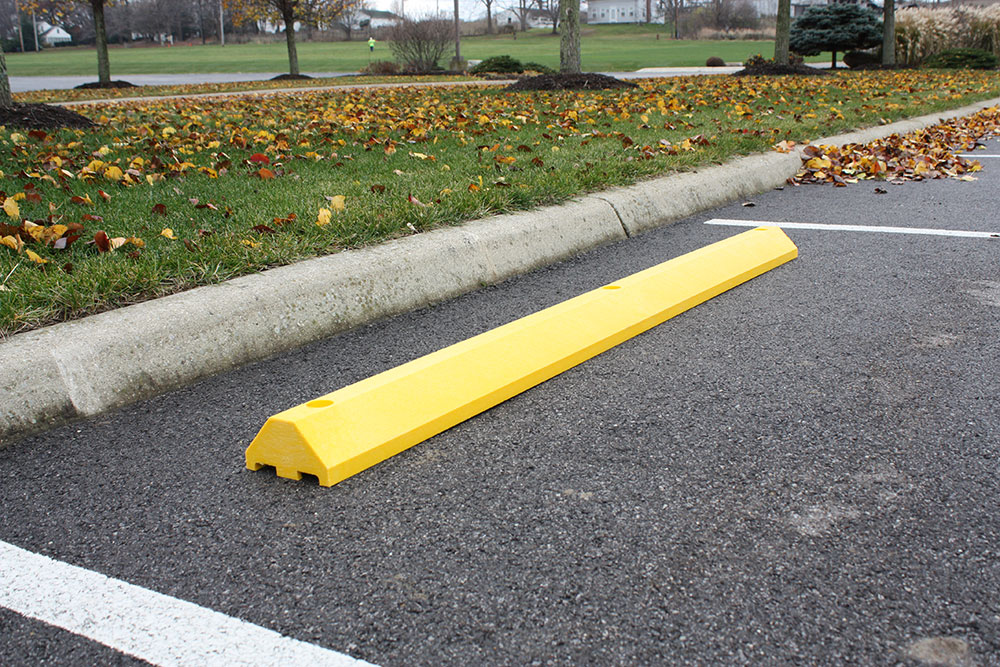 Ultra 6' Plastic Parking Block Traffic Cones For Less