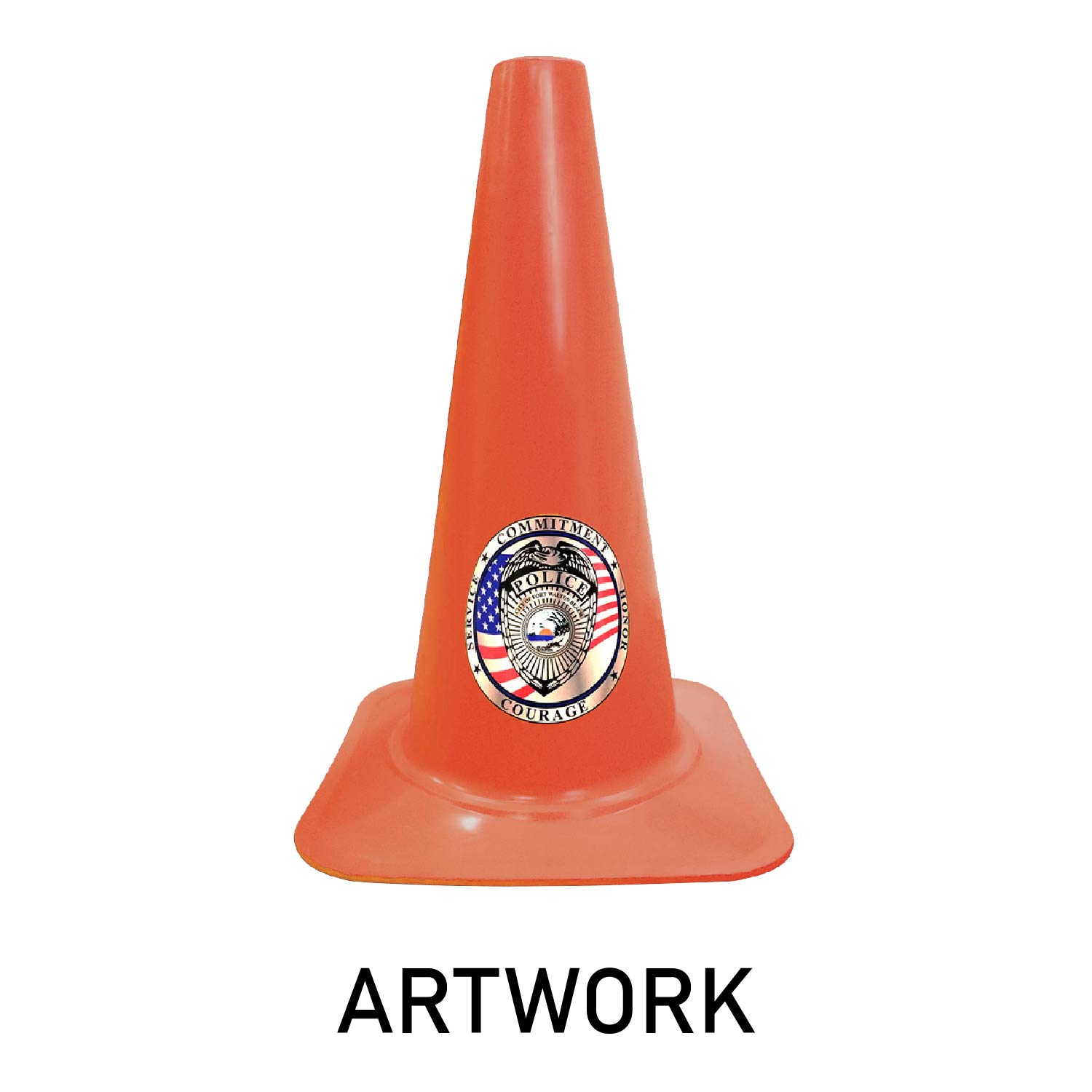 18" Orange Sport Cone Traffic Cones For Less