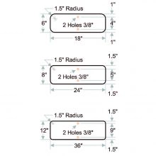 One Way Left Arrow Sign - 1