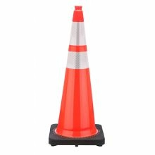 Traffic Cone w/Black Base - 3