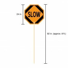 Stop/Slow Sign Measurements