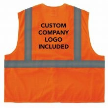 Class 2 Vest Orange - Custom