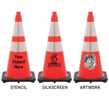 Traffic Cone w/Black Base - 2