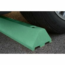 Electric Vehicle Green Parking Block 4 Inch Height - 3