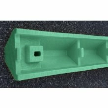 Electric Vehicle Green Parking Block 4 Inch Height - 5