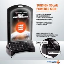 Solar Powered Display Sign - Details