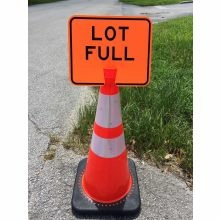 Traffic Cone Sign - 2