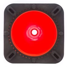 36 inches Orange Traffic Cone w/Black Base - 3