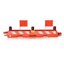 FAA Rated Orange Aerocade Airport Barricade details