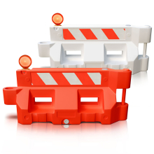 Hydrocade Water Filled Barricade System w/Connector Pin details