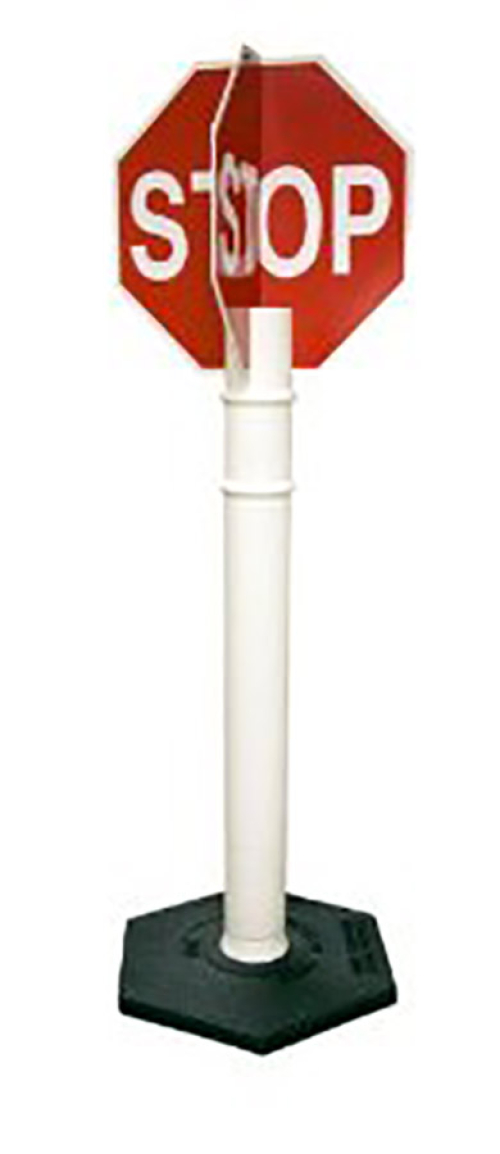 Stop Sign System, Quick Deploy w/Diamond Grade Reflective
