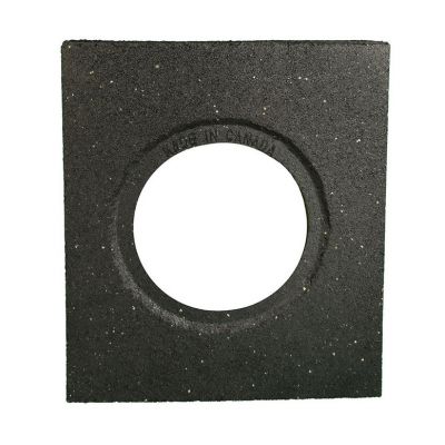 Cortina Recycled Square 10 lbs Black Rubber Base