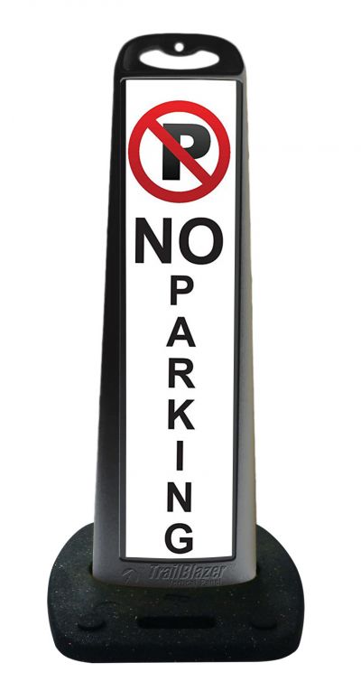 Cortina TrailBlazer Vertical Panel Channelizer 45 Inch, No Parking