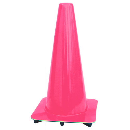 Lakeside 18" Pink Traffic Cones, Made in USA