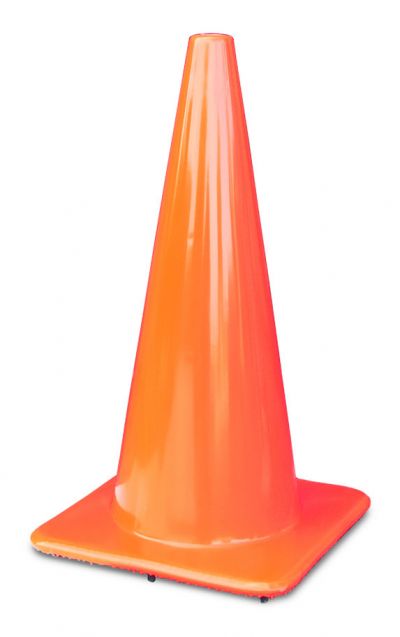 Lakeside 28" 7 lbs Orange Traffic Cone