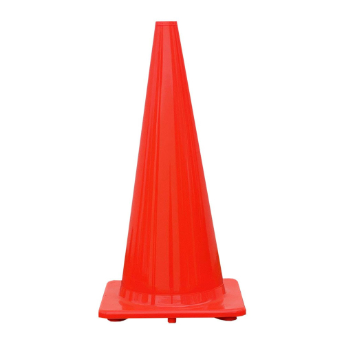 Premium 28" All Orange Cone, 7lb Base