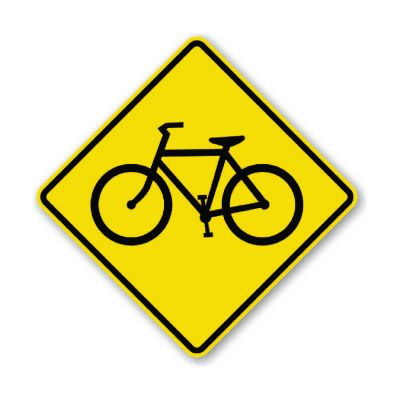 Official MUTCD Bicycle Crossing Sign