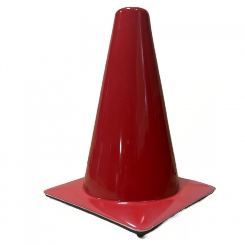 12" Red Traffic Cone 1.5 lbs USA Made