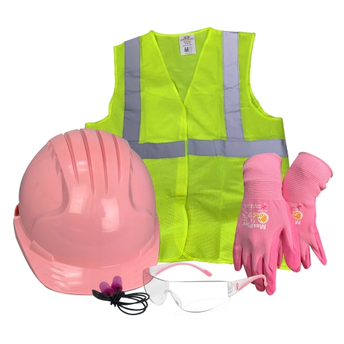 Pink Protective Hi Vis Gear Kit