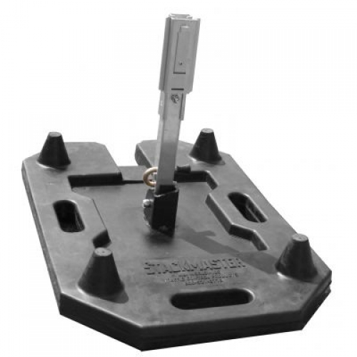 StackMaster Roll Up Sign Stand w/Screw Lock & Rubber Base