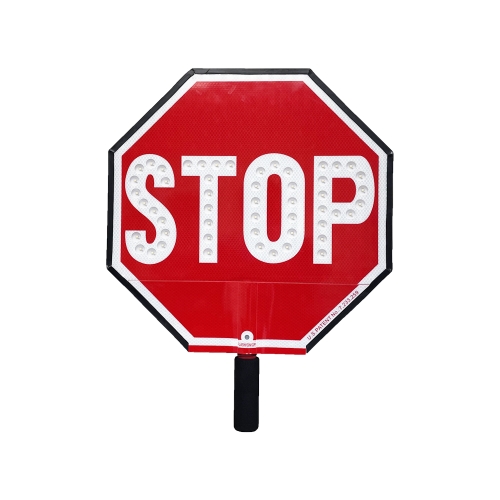 Cortina LED 12" Stop Sign HIP Paddle w/Padded Handle