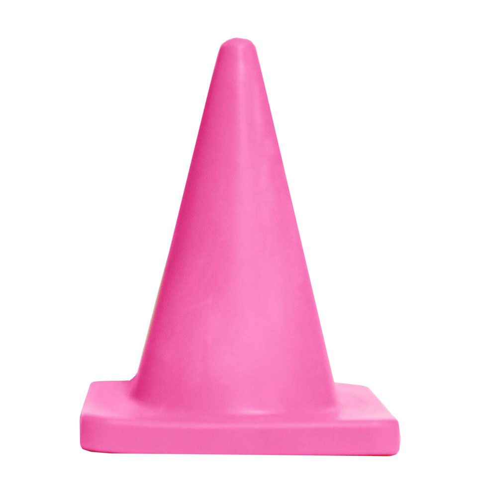 Cortina 5" Pink Sport Cone Traffic Cones For Less