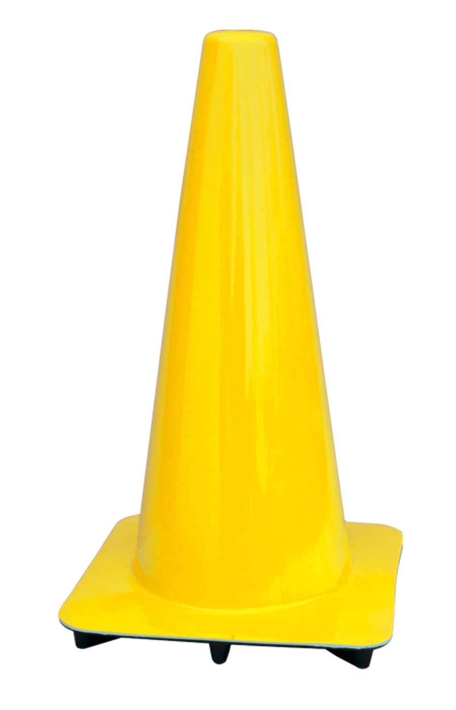 Lakeside 18" Yellow Traffic Cones, Made in USA Traffic Cones For Less