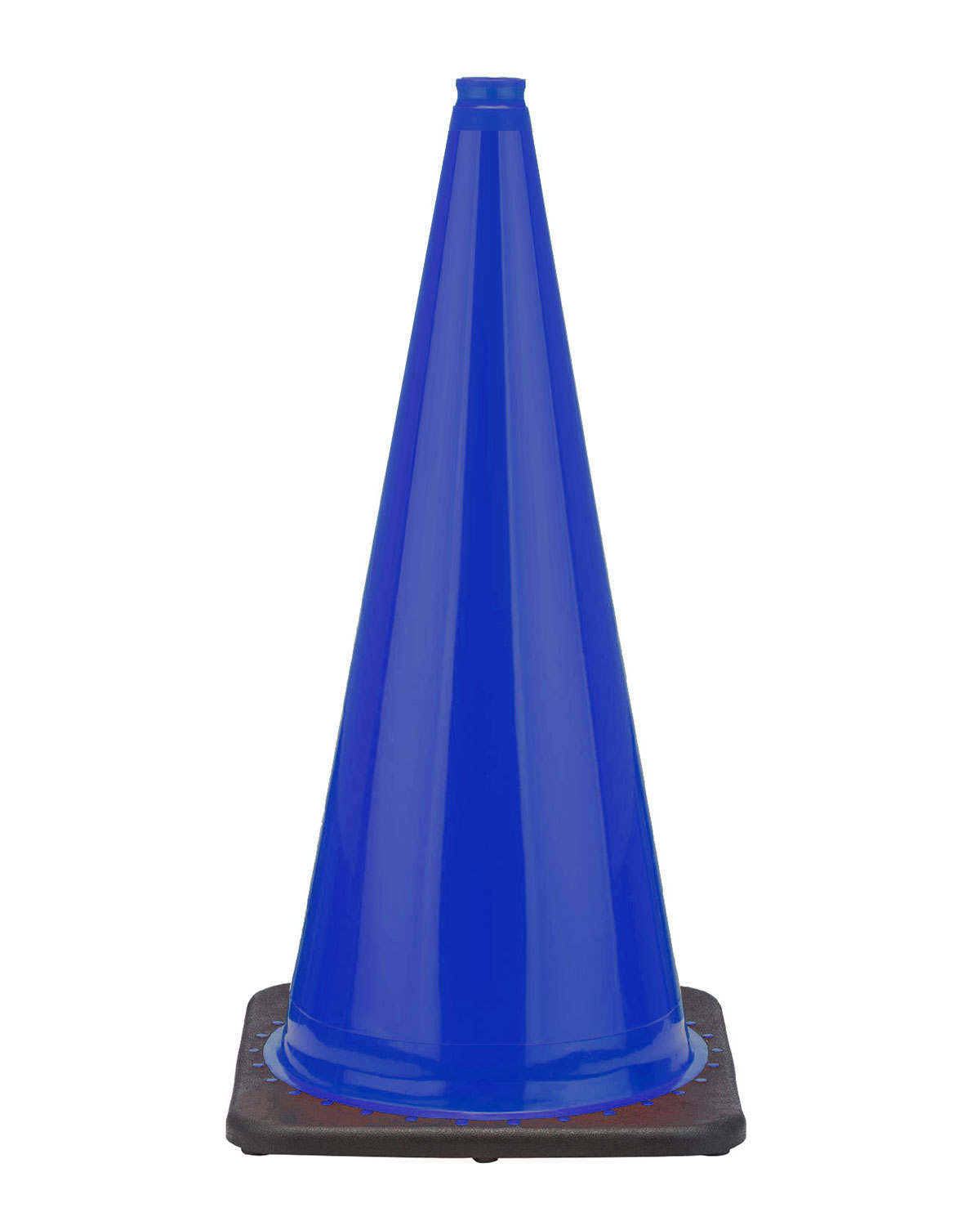 28" Traffic Cone Blue w/7 lbs Base Traffic Cones For Less