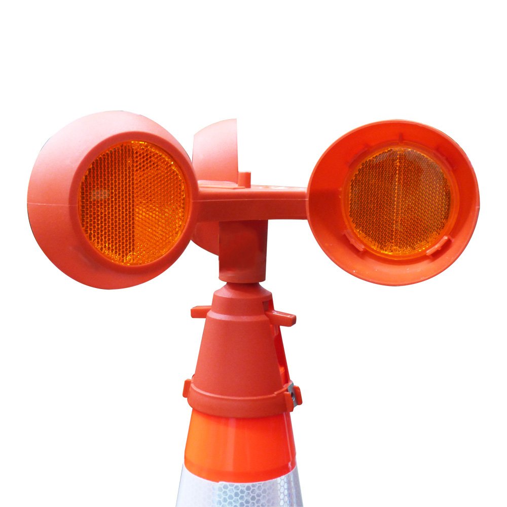 Orange Roto-Reflector Traffic Cone Spinner Top - Traffic Cones For