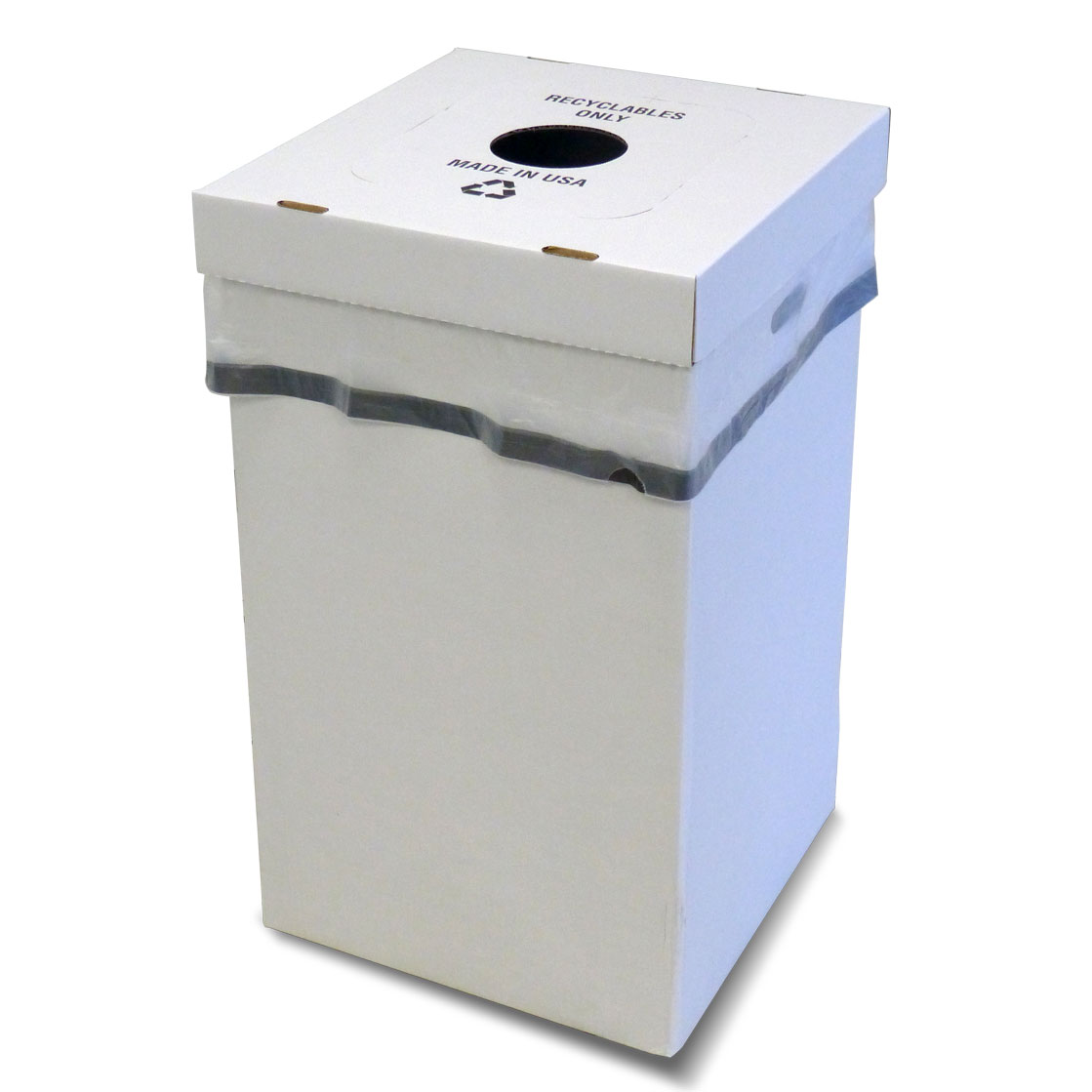 Disposable Recyclable Cardboard Trash Cans 