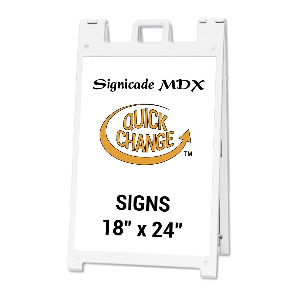Signicade MDX Classic Sidewalk AFrame Sign