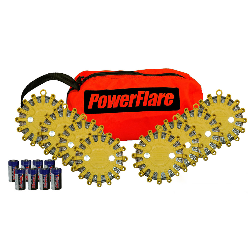 Powerflare Bundle 8 Pack - Traffic Cones For Less