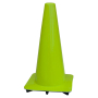 Lakeside 18" Lime-Green Traffic Cone, Made in USA