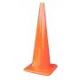 36" All Orange Traffic Cone Made in USA