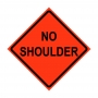48" x 48" Roll Up Traffic Sign - No Shoulder