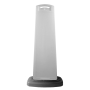 White Vertical Sign Panel w/Base Option - Blank