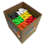 Plastic Barrier Chain - 3 inch link, 100 feet