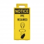 Lamba Floor Stand - Notice PPE Required