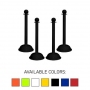 Traffic Control Heavy Duty 41" Plastic Stanchion Post (Pack of 4)