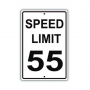 Official MUTCD Speed Limit 55 Traffic Sign