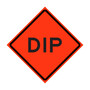 Dip Roll-Up Traffic Sign