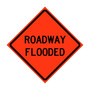Roadway Flooded Roll-Up Traffic Sign