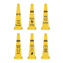 Lamba Safety Cone - Safety Text Options
