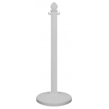 White Plastic Posts (Pack of 2)