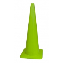Lakeside 36" All Lime-Green Traffic Cones Made in USA