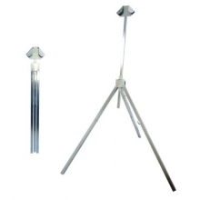Heavy Duty Tripod Sign Stand w/Roll-up Brackets For Roll Up Signs 