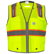 FrogWear High-Viz LED Premium Surveyors Safety Vest 